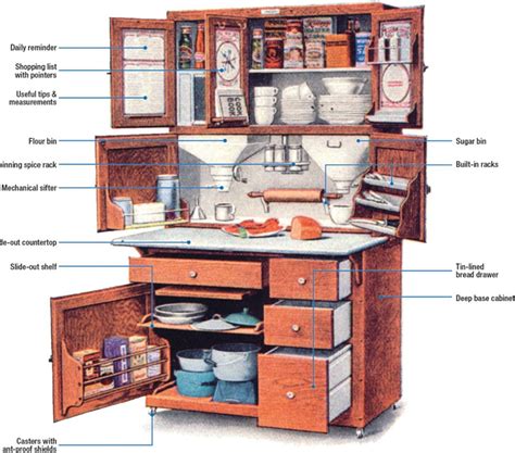 hoosier kitchen cabinet parts